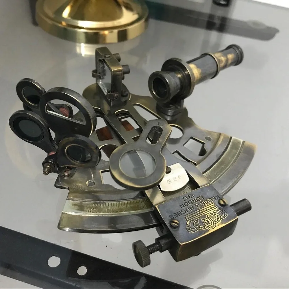 Sextant, it’s antique item, old look - Picture 2 of 9